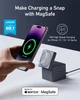 Беспроводное зарядное устройство Anker MagGo Wireless Charging Station 15W 3-in-1 Cube Black (Y1811G11) - изображение 8