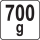 Młotek bezodrzutowy YATO lity 330 mm 790 g, z mosiężnym obuchem 32 mm (YT-46191) - obraz 6