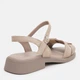Женские сандалии замшевые PARADIZE SHOES SAN-4903 36 23.2 см Бежевые (ROZ6501090350) - изображение 5