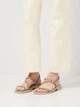Женские босоножки кожаные PARADIZE SHOES SAN-5301 37 23.7 см Бежевые (ROZ6501090369) - изображение 2
