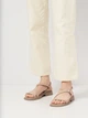 Женские сандалии замшевые PARADIZE SHOES SAN-5303 38 24.2 см Бежевые (ROZ6501090376) - изображение 2