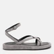 Женские сандалии замшевые PARADIZE SHOES SAN-5603 39 24.7 см Серые (ROZ6501090389) - изображение 1