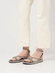 Женские сандалии замшевые PARADIZE SHOES SAN-5603 39 24.7 см Серые (ROZ6501090389) - изображение 2