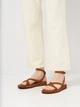 Женские сандалии замшевые PARADIZE SHOES SAN-5604 40 25.7 см Корица (ROZ6501090396) - изображение 2