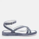 Женские сандалии замшевые PARADIZE SHOES SAN-5605 38 24.2 см Синие (ROZ6501090400) - изображение 1