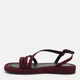 Женские сандалии замшевые PARADIZE SHOES SAN-5901 39 24.7 см Бордовые (ROZ6501090413) - изображение 4