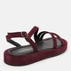 Женские сандалии замшевые PARADIZE SHOES SAN-5901 39 24.7 см Бордовые (ROZ6501090413) - изображение 5