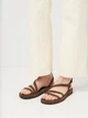 Женские сандалии замшевые PARADIZE SHOES SAN-5902 36 23.2 см Коричневые (ROZ6501090416) - изображение 2