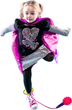 Skakanka LEAN Toys hula hop na nogę LED 19200 Pink (5905991020387) - obraz 3