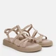 Женские сандалии замшевые PARADIZE SHOES SAN-5103 38 24.2 см Бежевые (ROZ6501090477) - изображение 3