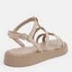 Женские сандалии замшевые PARADIZE SHOES SAN-5103 38 24.2 см Бежевые (ROZ6501090477) - изображение 5