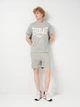 Футболка хлопковая длинная мужская Everlast T-Shirt Jersey 38M219J43-M000 M Grey Melange (8052995757164) - изображение 3