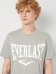 Футболка хлопковая длинная мужская Everlast T-Shirt Jersey 38M219J43-M000 M Grey Melange (8052995757164) - изображение 4