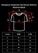 Чоловіча Виварена Оверсайз Футболка Without Washed L/XL Black - изображение 6