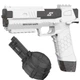 Водяной пистолет электрический 23 см Glock water gun 668-60 зарядка от USB белый - изображение 1