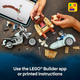 Конструктор Лего Гарри Поттер Поездка Хагрида и Гарри на мотоцикле Lego Harry Potter 76443 - изображение 3