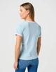 Футболка Wrangler Ringer Tee dream blue (112362324) Голубой S-00 - изображение 2