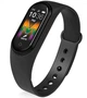 Фитнес браслет UWatch M5-Band IP67 с пульсометром, тонометром, шагомером, магнитной зарядкой Black - изображение 2