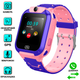 Детские умные смарт часы Smart Baby Watch 16S-5Z GPS с камерой, звонками и прослушиванием Pink - изображение 1