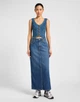 Спідниця LEE Side Slit Maxi Skirt weekend chill (112356725) Блакитний 29-00 - зображення 3