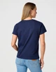 Футболка Wrangler DRAPEY V NECK (112362546) Голубой L-00 - изображение 2