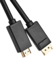 Kabel Ugreen DisplayPort - HDMI 4K 30Hz 32 AWG 1.5 m Black (1206809393) - obraz 4