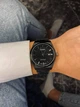 Мужские наручные часы Casio MTP - VC01 Total black - изображение 5