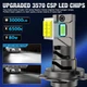 Комплект (2 штуки ) світлодіодних ламп XSTORM H7 LED – 80W, 30 000 LM, 6500K, 12V Canbus, Білий Колір - зображення 2