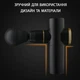 Портативний вібраційний масажер для тіла Fascial Gun Mini 2021 акумуляторний масажний пістолет Чорний - зображення 12