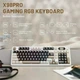 Механічна бездротова (Bluetooth + 2,4G) клавіатура з HOT SWAP Attack SHARK X98PRO, RGB, Win/Mac OS, УКР/АНГЛ, Cheese White (X98PROCW) - изображение 9