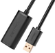 Kabel-przedłużacz Ugreen USB Type-A to Type-A 5 m Black (1206809409) - obraz 2