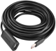 Kabel-przedłużacz Ugreen USB Type-A to Type-A 5 m Black (1206809409) - obraz 4