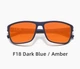 Очки компьютерные Blue Blocker 99% для мужчин и женщин KINGSEVEN 755 Dark Blue Amber F18 - изображение 2
