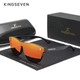 Женские поляризационные солнцезащитные очки KINGSEVEN N756 Red - изображение 1
