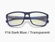 Окуляри комп'ютерні Blue Blocker 45% для чоловіків і жінок KINGSEVEN 755 Dark Blue F16 - зображення 2