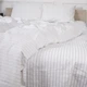 Пододеяльник MirSon Бязь 17-0605 Stripe White 143х210 см (2200008053000) - изображение 5
