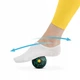Масажний м'яч 4FIZJO EPP Ball 08 Black/Green (P-5907222931233) - зображення 2