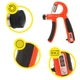 Эспандер кистевой Cornix 5-60 кг с регулируемой нагрузкой и счетчиком XR-0265 Orange/Black - изображение 3