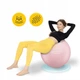 Мяч для фитнеса (фитбол) 4FIZJO 75 см Anti-Burst Pink (P-5907739317407) - изображение 10