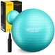 Мяч для фитнеса (фитбол) 4FIZJO 75 см Anti-Burst Mint (P-5905973404792) - изображение 1