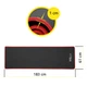 Коврик спортивный Cornix NBR 183 x 61 x 1 cм для йоги и фитнеса XR-0094 Black/Red - изображение 4