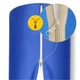 Валик для реабилитации и массажа 4FIZJO 100 x 30 см Blue (P-5905973402958) - изображение 2