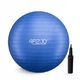 Мяч для фитнеса (фитбол) 4FIZJO 65 см Anti-Burst Blue (P-5907222931493) - изображение 7