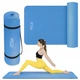 Коврик (мат) спортивный 4FIZJO NBR 180 x 60 x 1 см для йоги и фитнеса Blue (P-5907222931028) - изображение 2