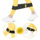 Резинка для фітнесу та спорту із тканини 4FIZJO Hip Band 10-15 кг Black/Yellow (P-5907739310309) - зображення 2