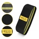 Резинка для фітнесу та спорту із тканини 4FIZJO Hip Band 10-15 кг Black/Yellow (P-5907739310309) - зображення 8