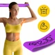 Резинка для фитнеса и спорта из ткани 4FIZJO Flex Band 16-22 кг Violet (P-5907739311696) - изображение 3