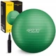 Мяч для фитнеса (фитбол) 4FIZJO 55 см Anti-Burst Green (P-5907739316264) - изображение 1