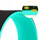 Колесо для йоги та фітнесу 4FIZJO Dharma Black/Turquoise (P-5907222931448) - зображення 5