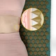 Килимок акупунктурний з валиком 4FIZJO Classic Mat Аплікатор Кузнєцова Navy Green/Gold (P-5907739313300) - зображення 3
